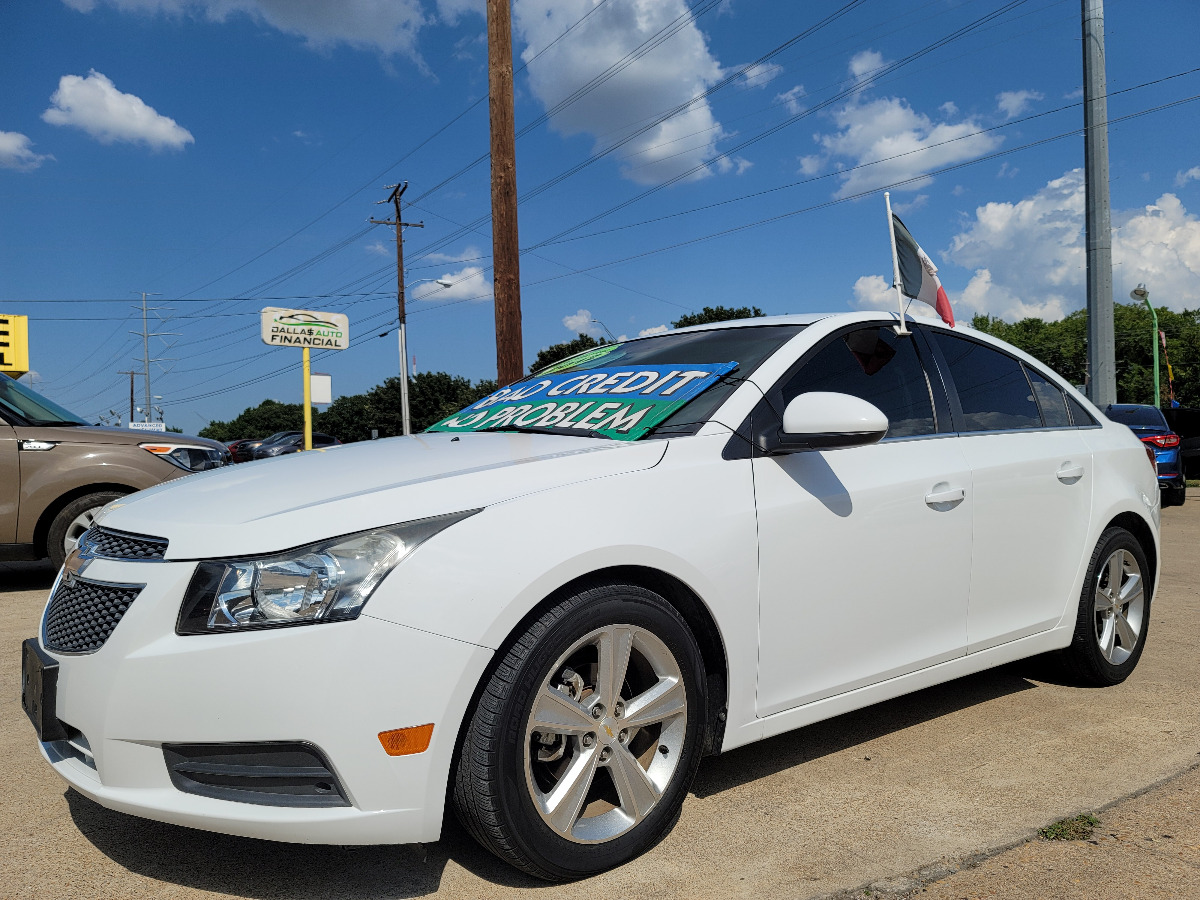 2012 WHITE Chevrolet Cruze 2LT (1G1PG5SC9C7) with an 1.4L L4 DOHC 16V TURBO engine, 6-Speed Automatic transmission, located at 2660 S.Garland Avenue, Garland, TX, 75041, (469) 298-3118, 32.885387, -96.656776 - Photo #7